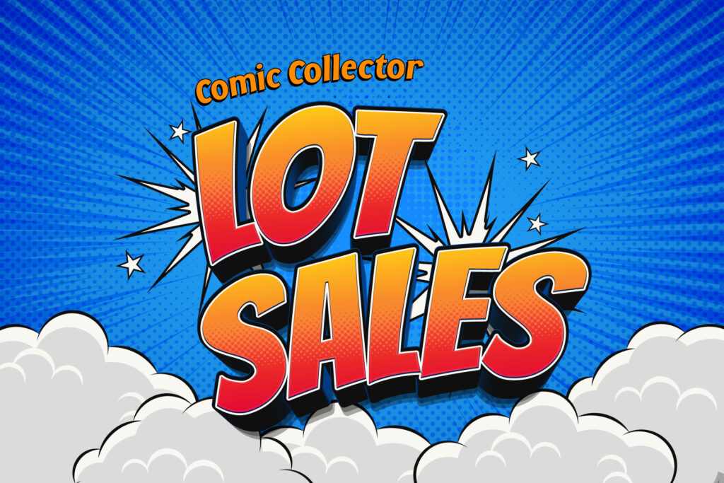 Comic Collector Lot Sales Extension